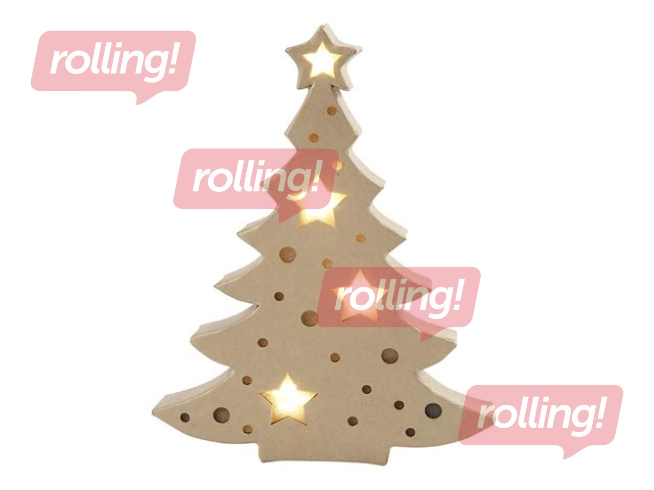 SALE Jõulupuu koos tulega 