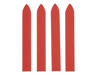 Sealing wax, 4 pcs, classic red