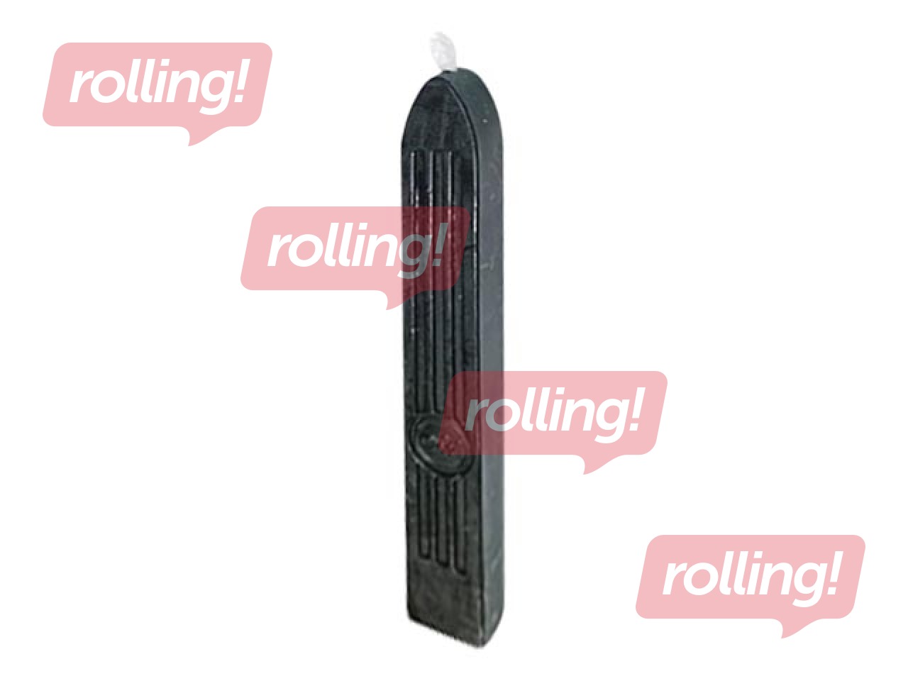 Sealing wax wicks, 9.7 cm, 1 pcs.,black