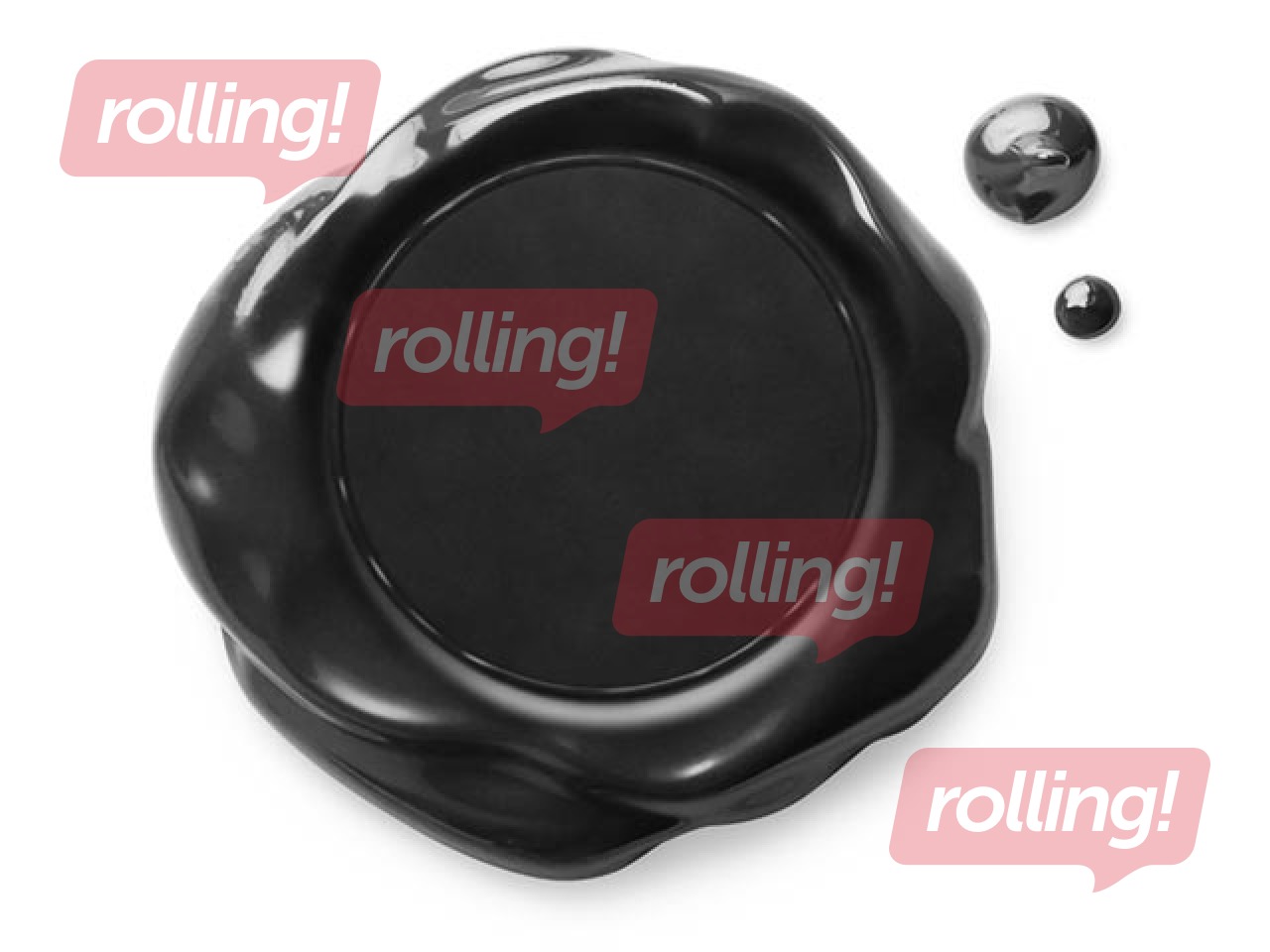 Sealing wax wicks, 9.7 cm, 1 pcs.,black