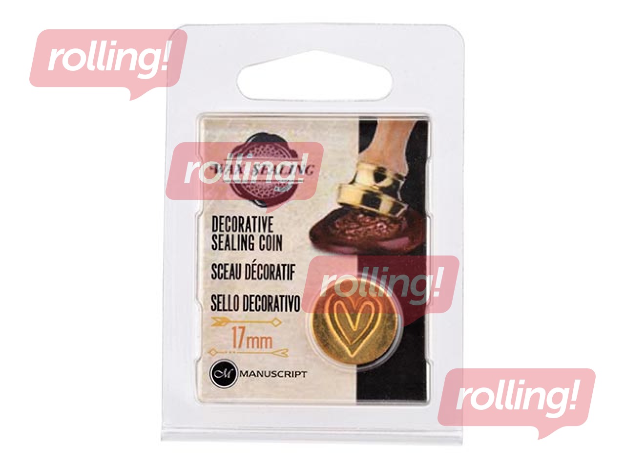 Metallmünt vahatemplile 