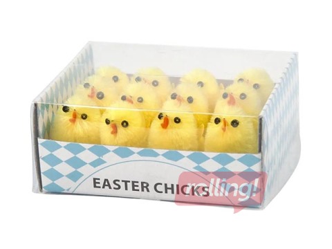 Easter Chicks, 12 pcs.