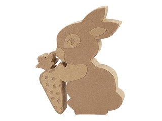 Decorative rabbit figure, 1 piece