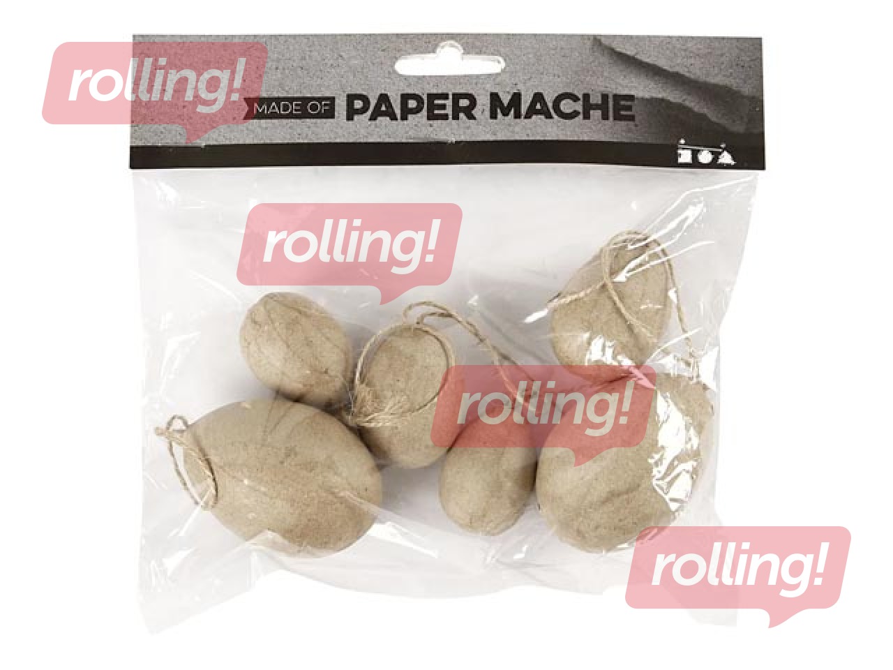 Decorative eggs, 6 pcs.