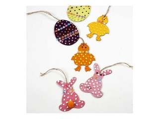 Easter Ornaments, 6 pcs.
