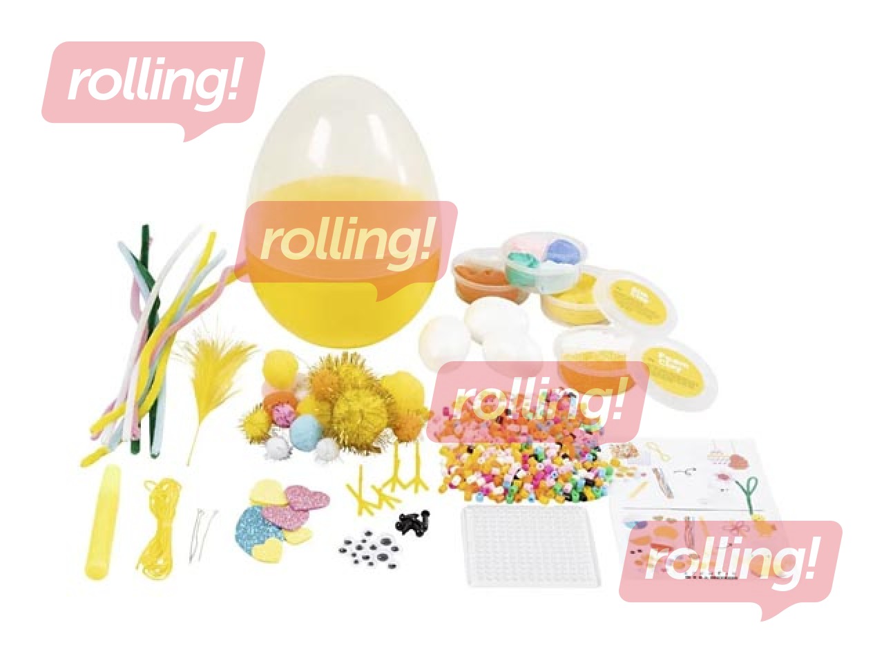 Radošais komplekts Lieldienu ola, 1 gab.