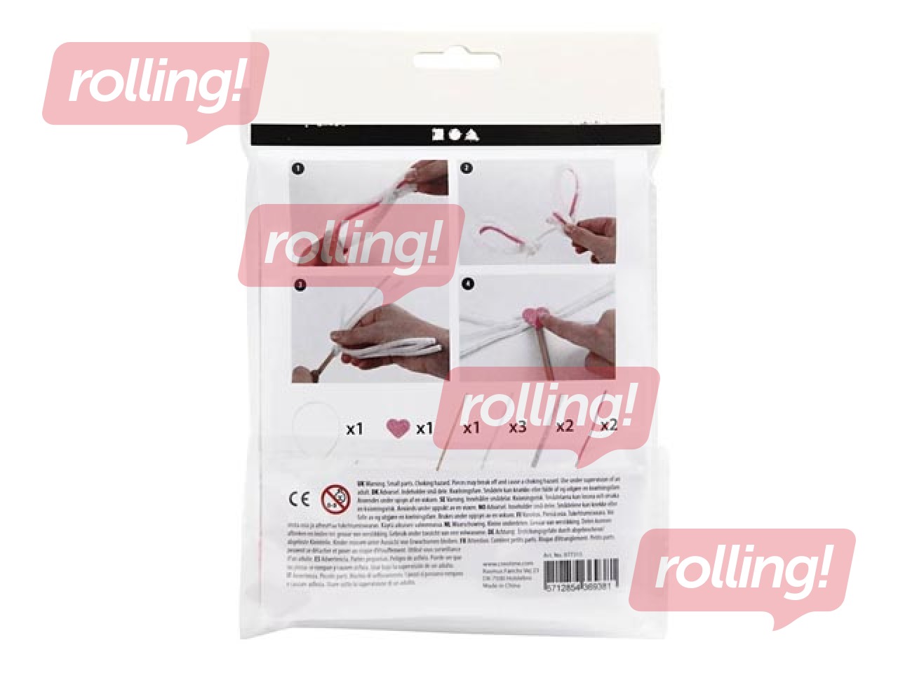 Креативный набор Зайка