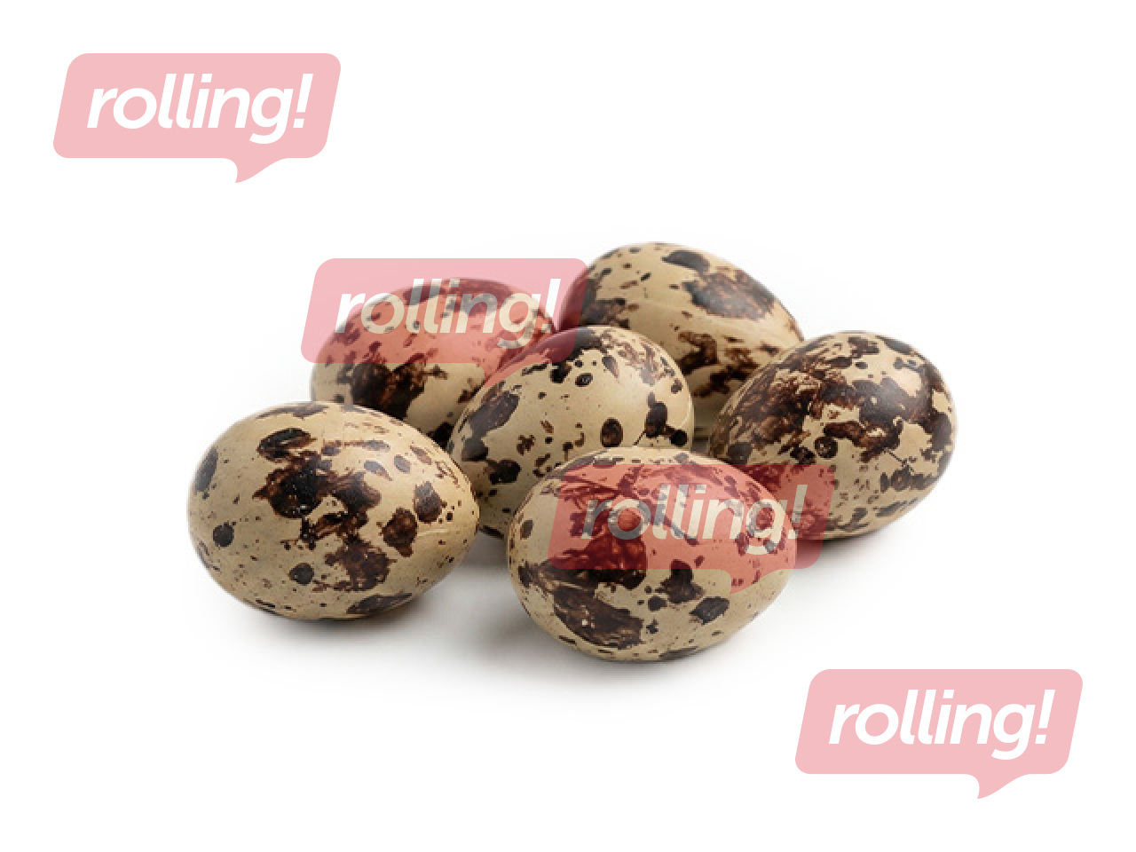 Декоративные яйца, 6 шт., 4cm