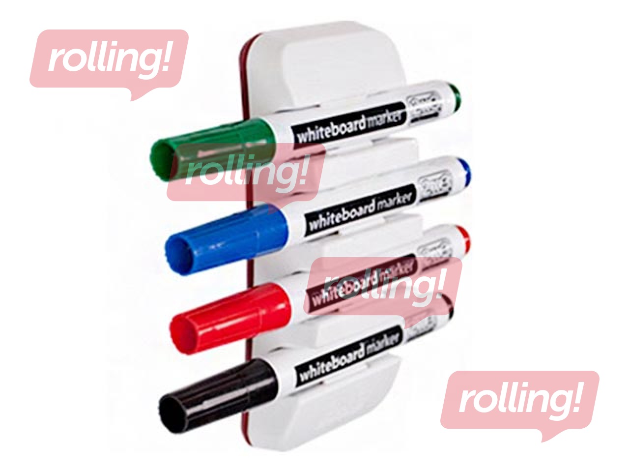 Holder for markers, magnetic, horizontal AS128