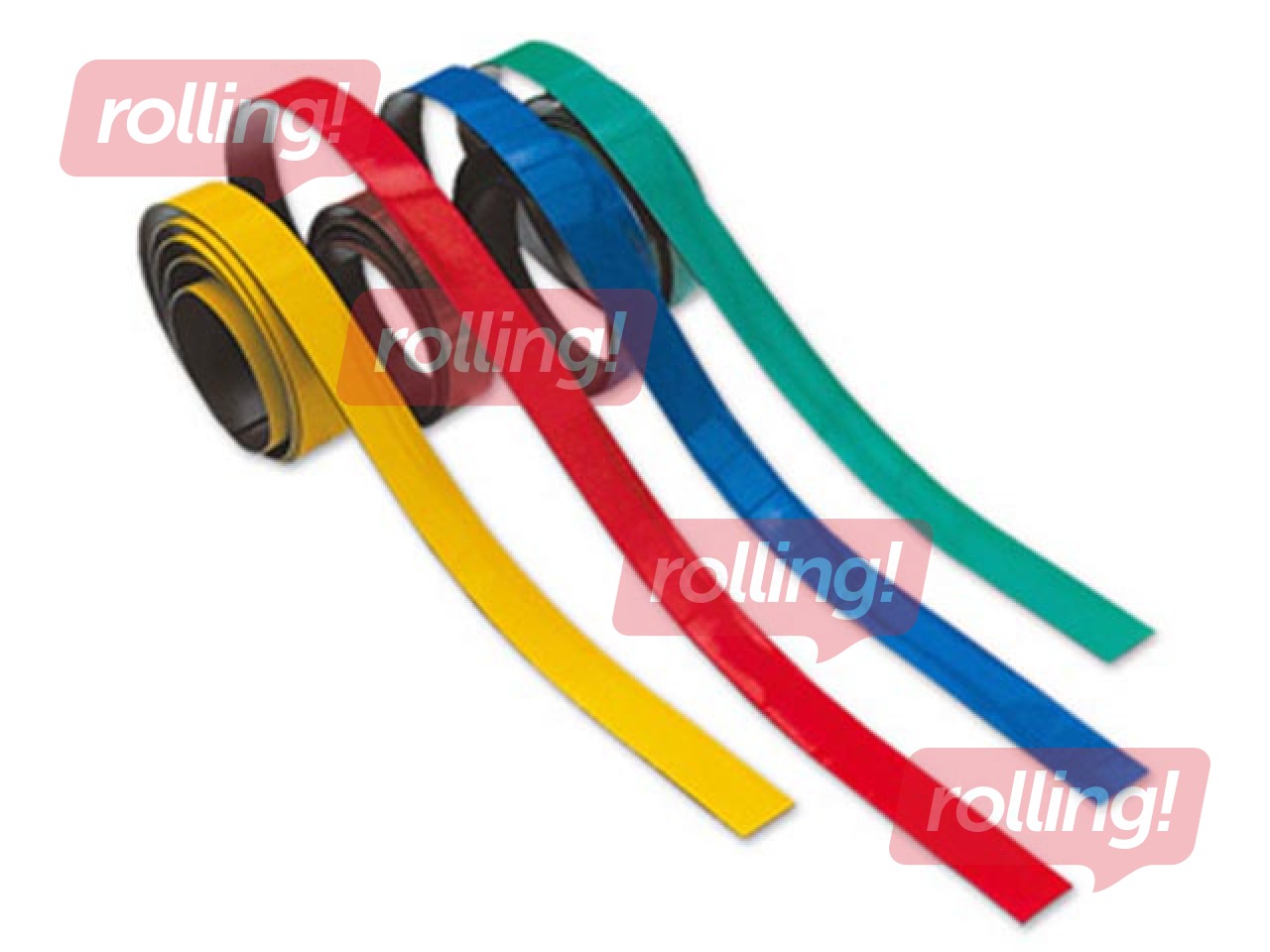 Magnetteip, 4 x 60 cm, värvilised