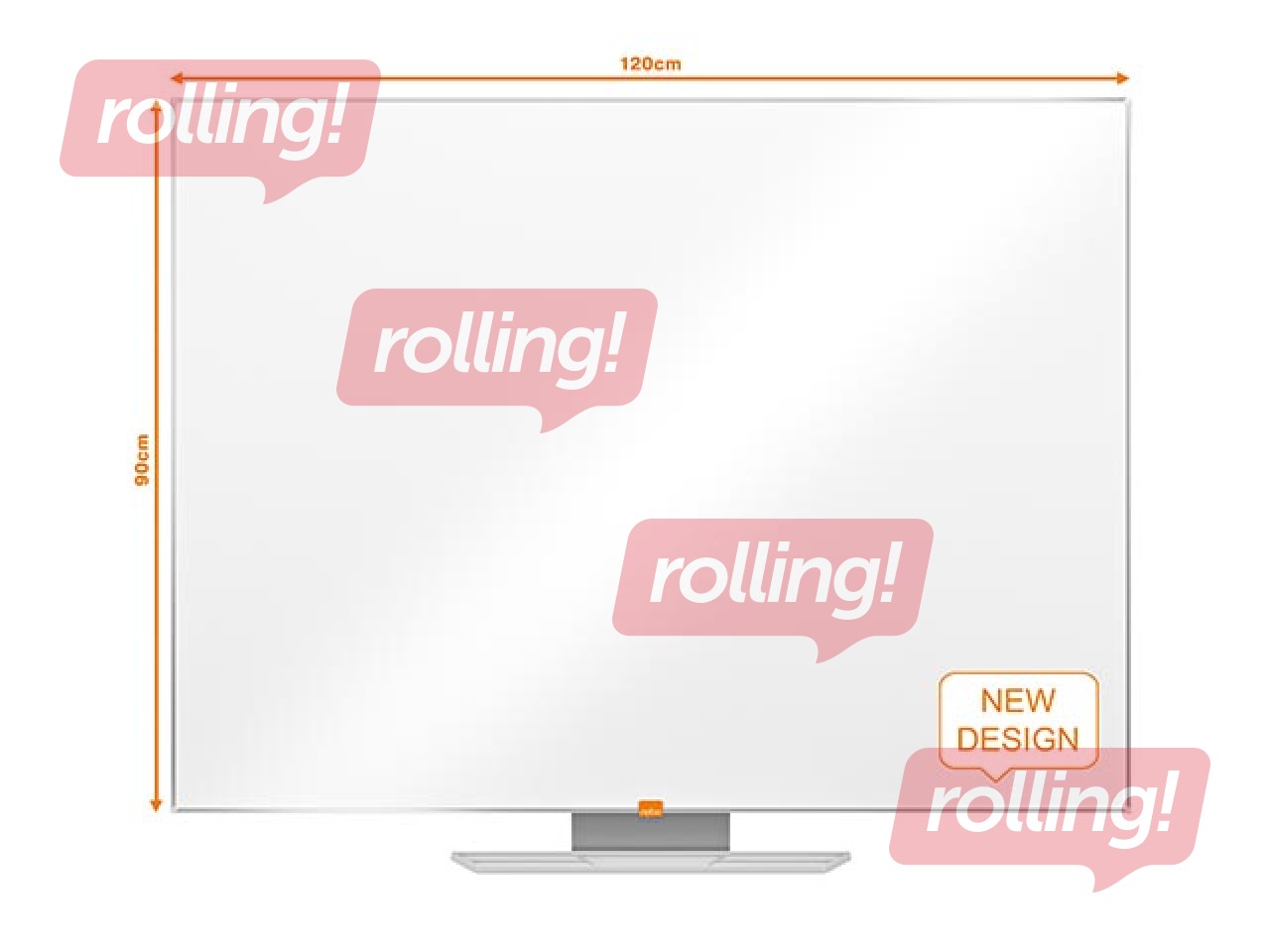 Настенная доска Nobo ImpressionPro, 120 x 90 см, эмалированная, белая 