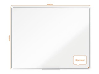Magnettahvel Nobo Premium Plus, 150 x 120 cm, email, valge