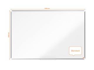 Magnettahvel Nobo Premium Plus, 150 x 100 cm, email, valge