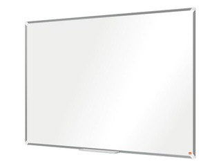 Sienas tāfele alumīnija rāmī Nobo Premium Plus, 150 x 100 cm, emaljēta virsma, balta 