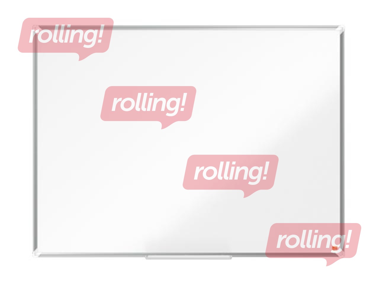 Magnettahvel Nobo Premium Plus, 120 x 90 cm, email, valge