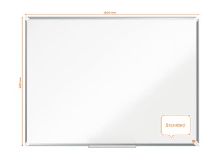 Настенная доска Nobo Premium Plus, 120 x 90 см, эмалевая, белая