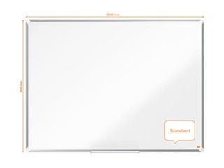 Magnettahvel Nobo Premium Plus, 120 x 90 cm, teras, valge