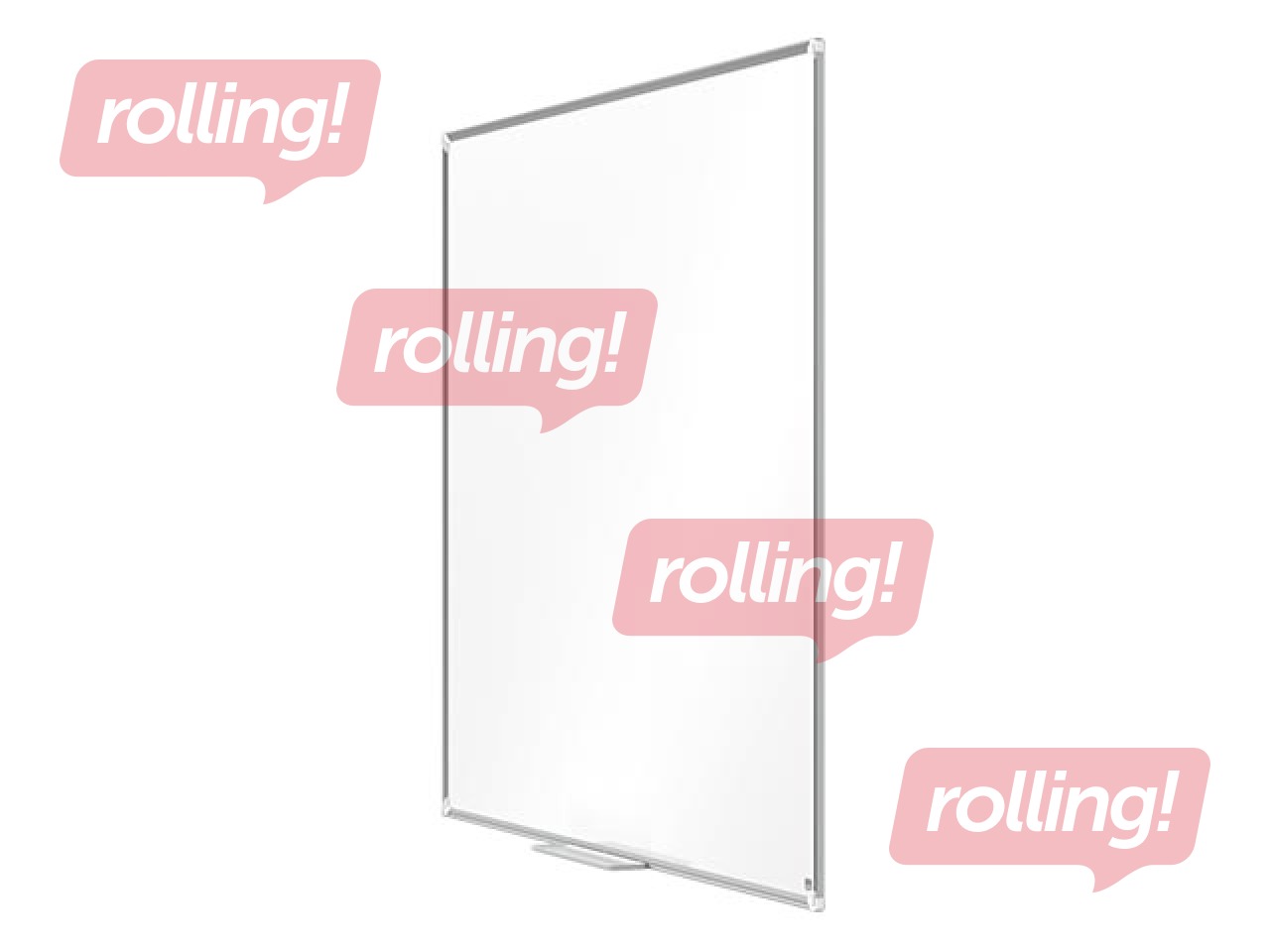 Magnettahvel Nobo Premium Plus, 150 x 120 cm, terasest, valge