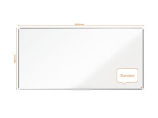 Magnettahvel Nobo Premium Plus, 200 x 100 cm, teras, valge
