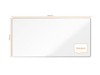 Magnettahvel Nobo Premium Plus, 240 x 120 cm, teras, valge