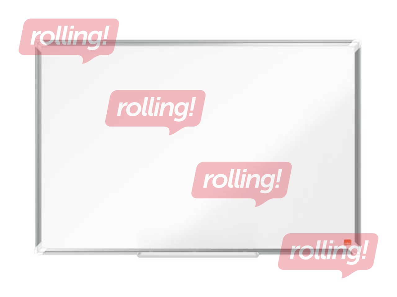 Magnettahvel Nobo Premium Plus, 90 x 60 cm, terasest, valge 