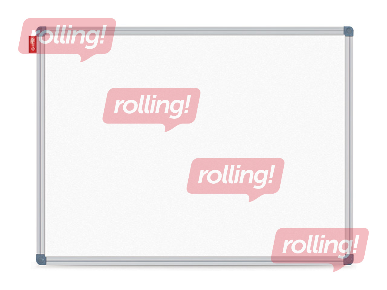 Tahvel alumiiniumraamiga Classic, 120 x 100 cm, lakitud teraspind