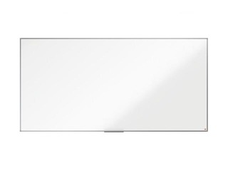 Настенная доска в алюминиевой раме Nobo Essence, 240 x 120 см, эмалированная, белая