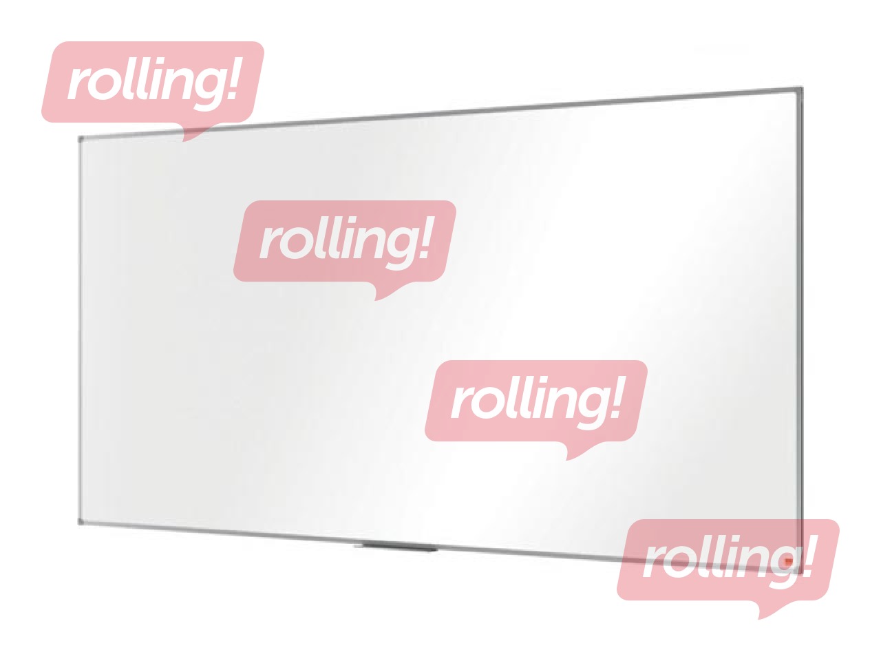 Whiteboard in aluminum frame Nobo Essence, 240 x 120 cm, enameled, white