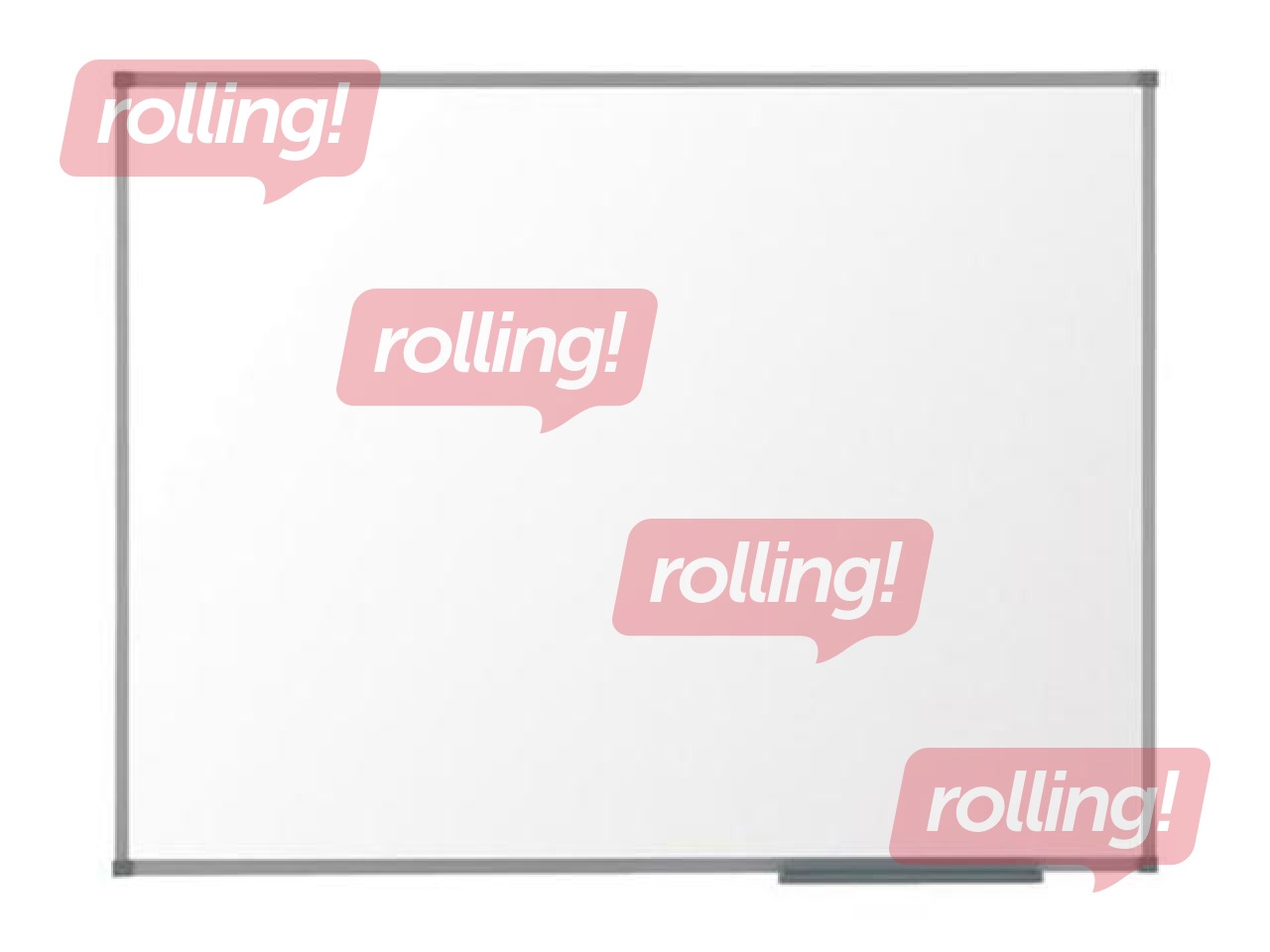 Tahvel Essence email, 90 x 120 cm, valge