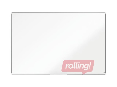 Wall board in aluminum frame Nobo Premium Plus, 180x120 cm, enameled surface, white