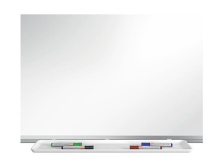 Wall board in aluminum frame Nobo Premium Plus, 180x120 cm, enameled surface, white