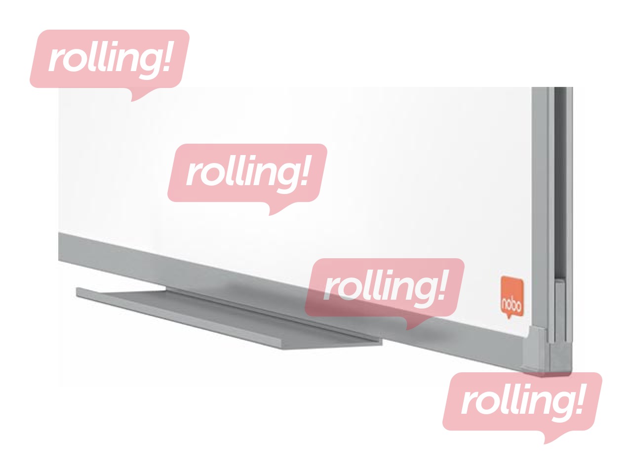 Tahvel Nobo Essence, 180 x 120 cm, magnetiline, valge