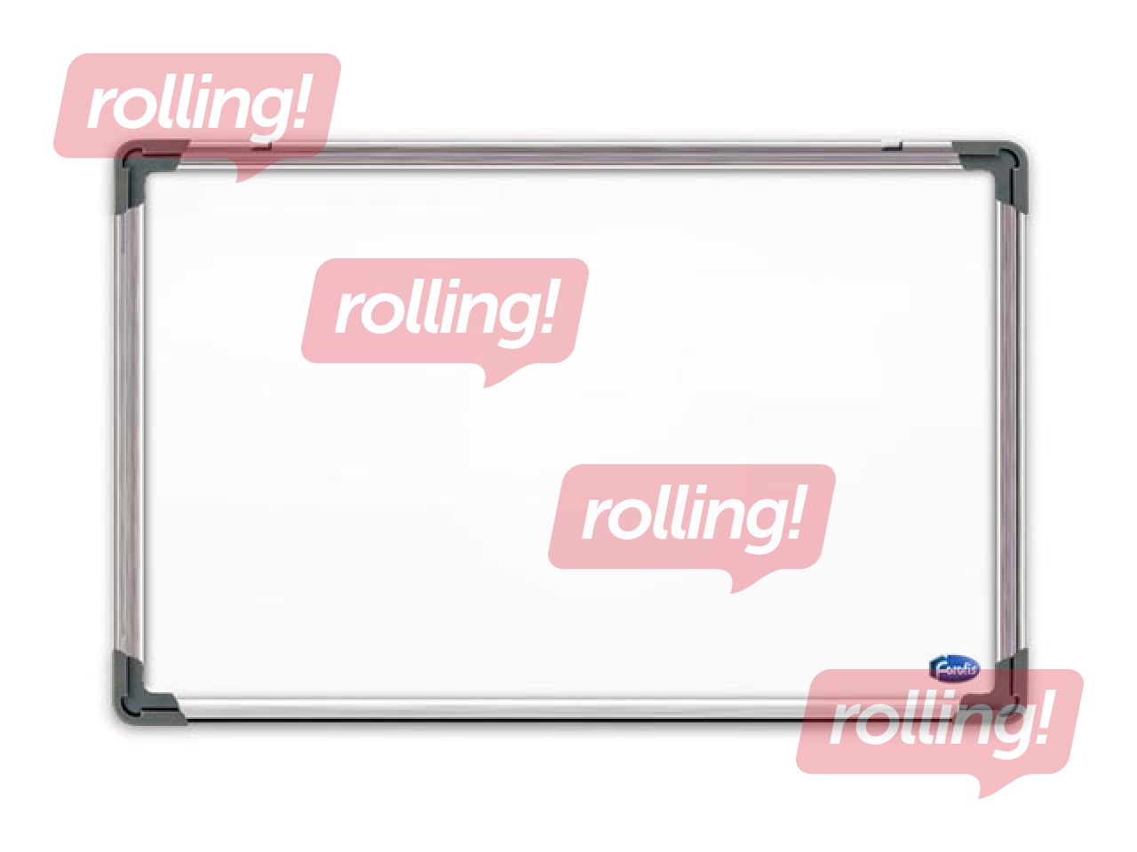 Loengutahvel alumiiniumist raamiga Forofis 90 x 60 cm, lakitud terasest pind