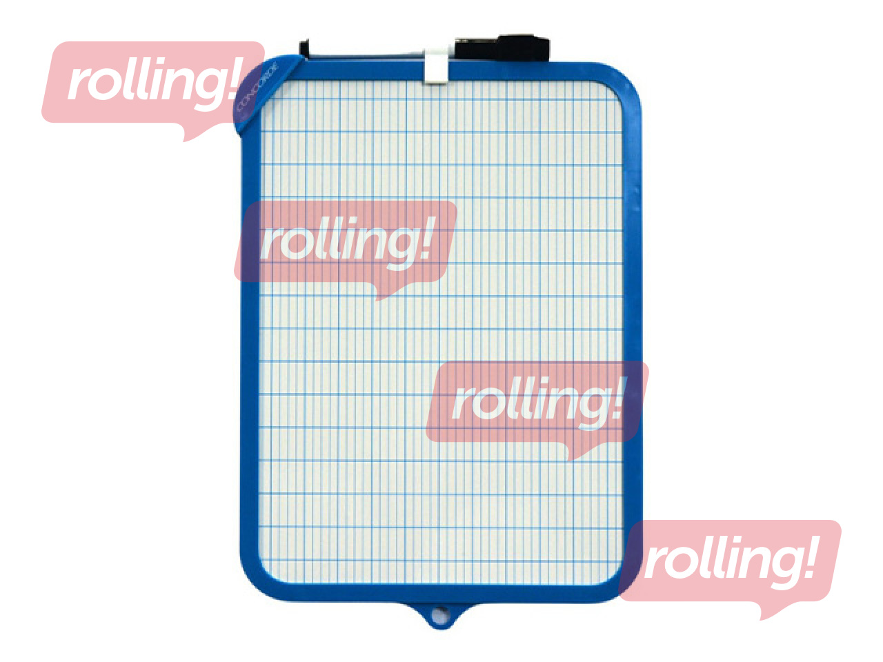 Tahvel Concorde, kahepoolne, sinine, 190x290mm