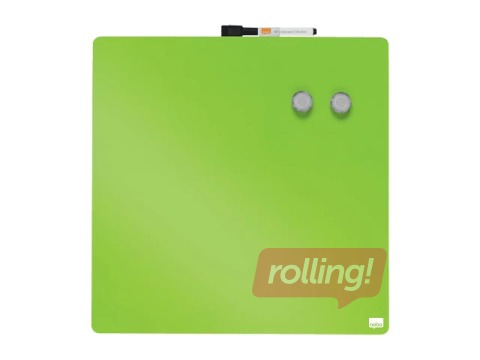 Sienas tāfele Nobo, 36x36cm, magnētiska, zaļa