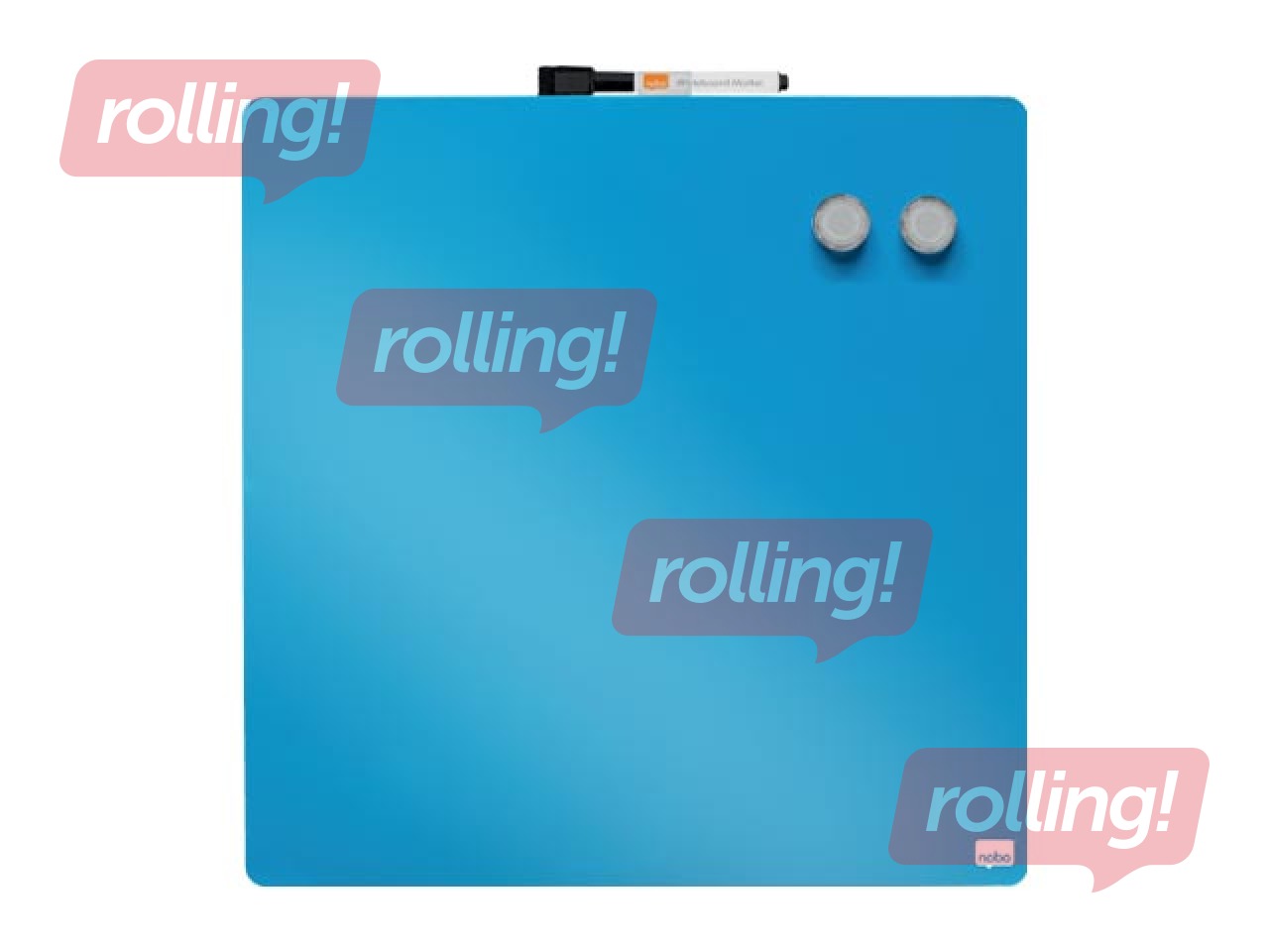 Seinatahvli Nobo, 36x36cm, magnetiline, sinine