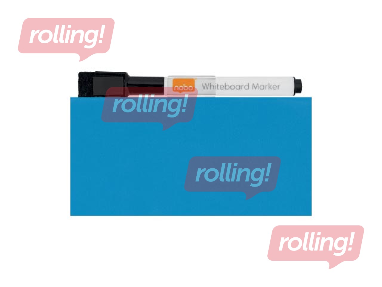 Seinatahvli Nobo, 36x36cm, magnetiline, sinine