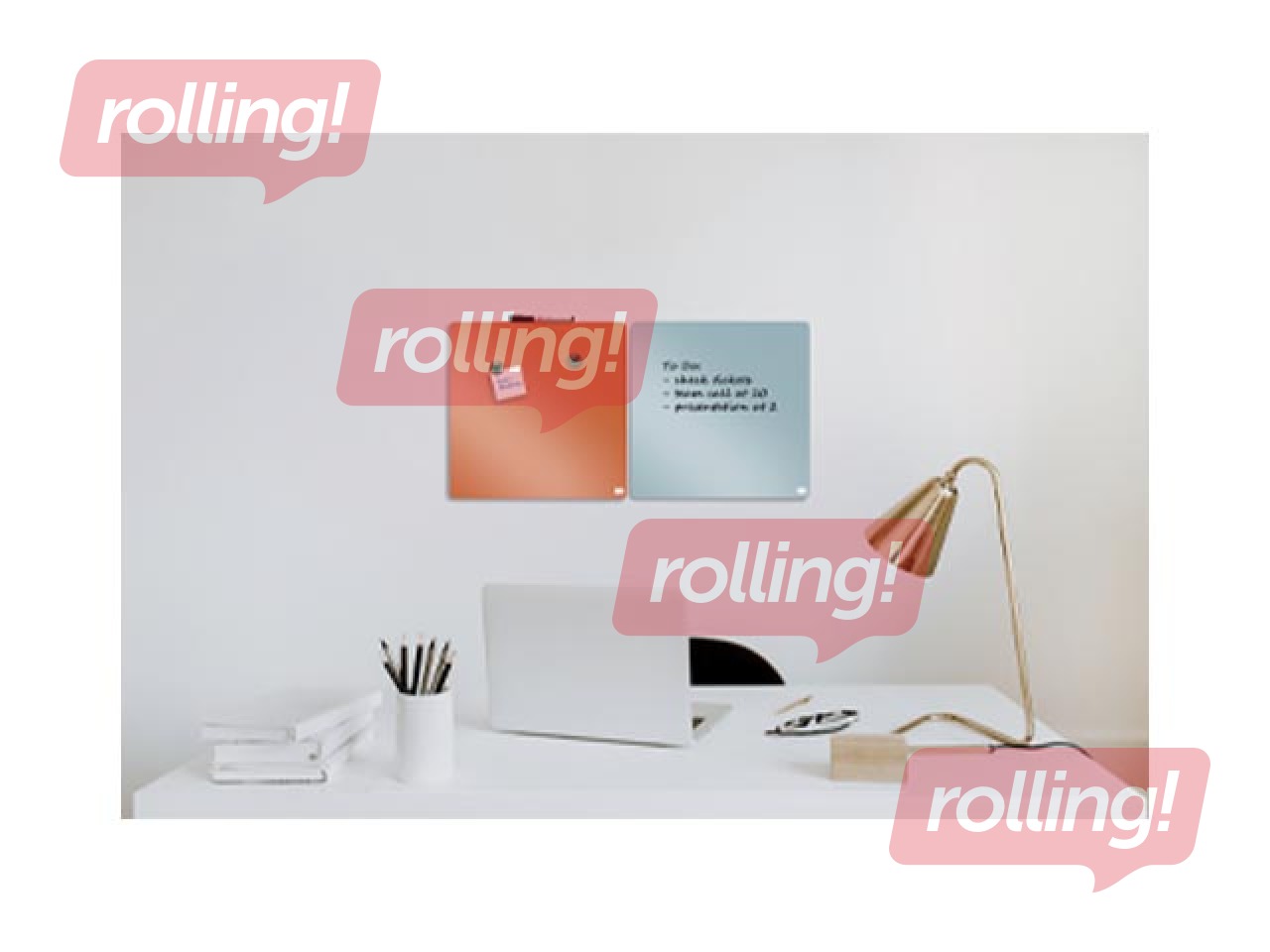 Seinatahvli Nobo, 36x36cm, magnetiline, hall