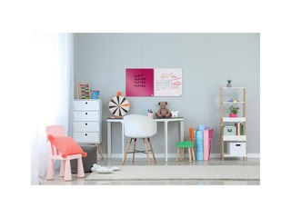 Wall whiteboard Nobo, 36x36cm, magnetic, pink