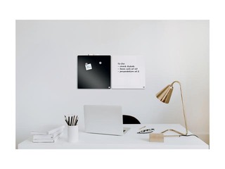 Seinatahvli Nobo, 36x36cm, magnetiline, must