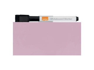 Wall whiteboard Nobo, 36x36cm, magnetic, light pink