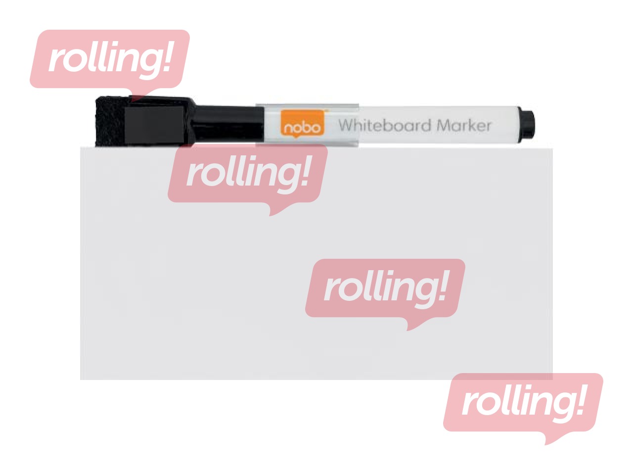 Настенная доска Nobo, 36x36см, магнитная, белая