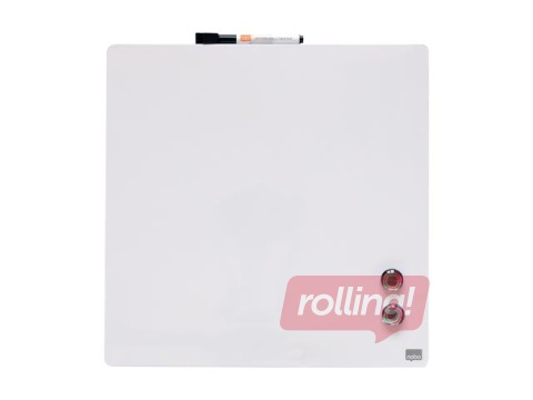 Seinatahvli Nobo, 36x36cm, magnetiline, valge