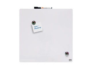 Seinatahvli Nobo, 36x36cm, magnetiline, valge