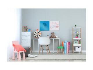 Seinatahvli Nobo, 36x36cm, magnetiline, valge