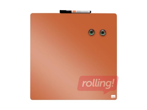 Seinatahvli Nobo, 36x36cm, magnetiline, oranž