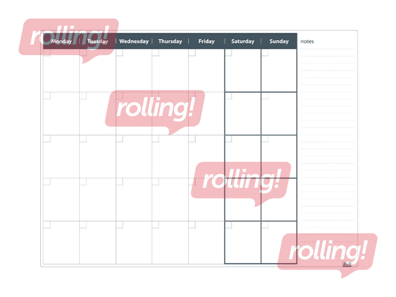 Sienas plānošanas tāfele 2x3, mēnesis, 120 x 90 cm