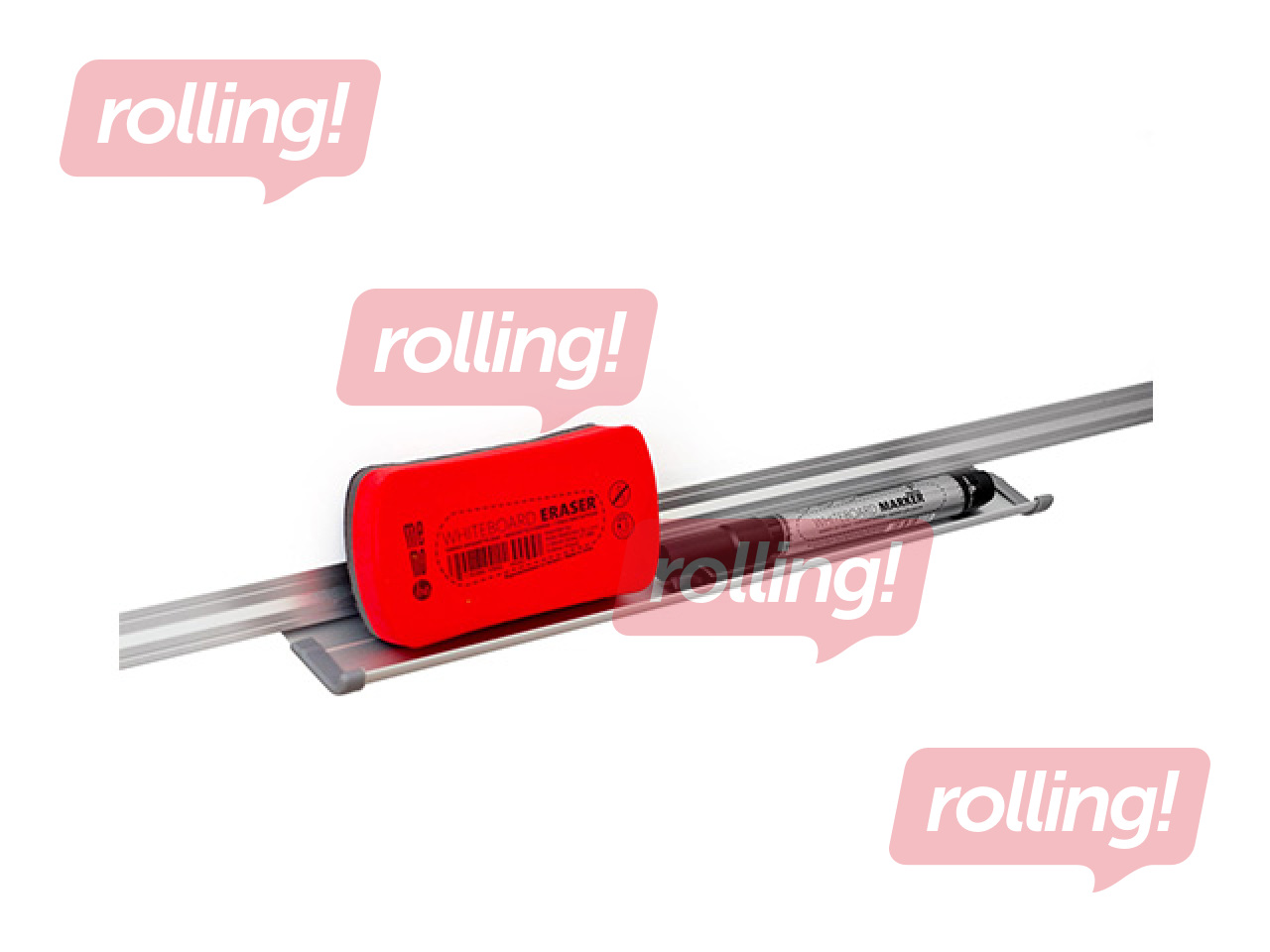 Доска магнитно-маркерная Classic в алюминиевой рамке, лакированная, белая, 150x90см