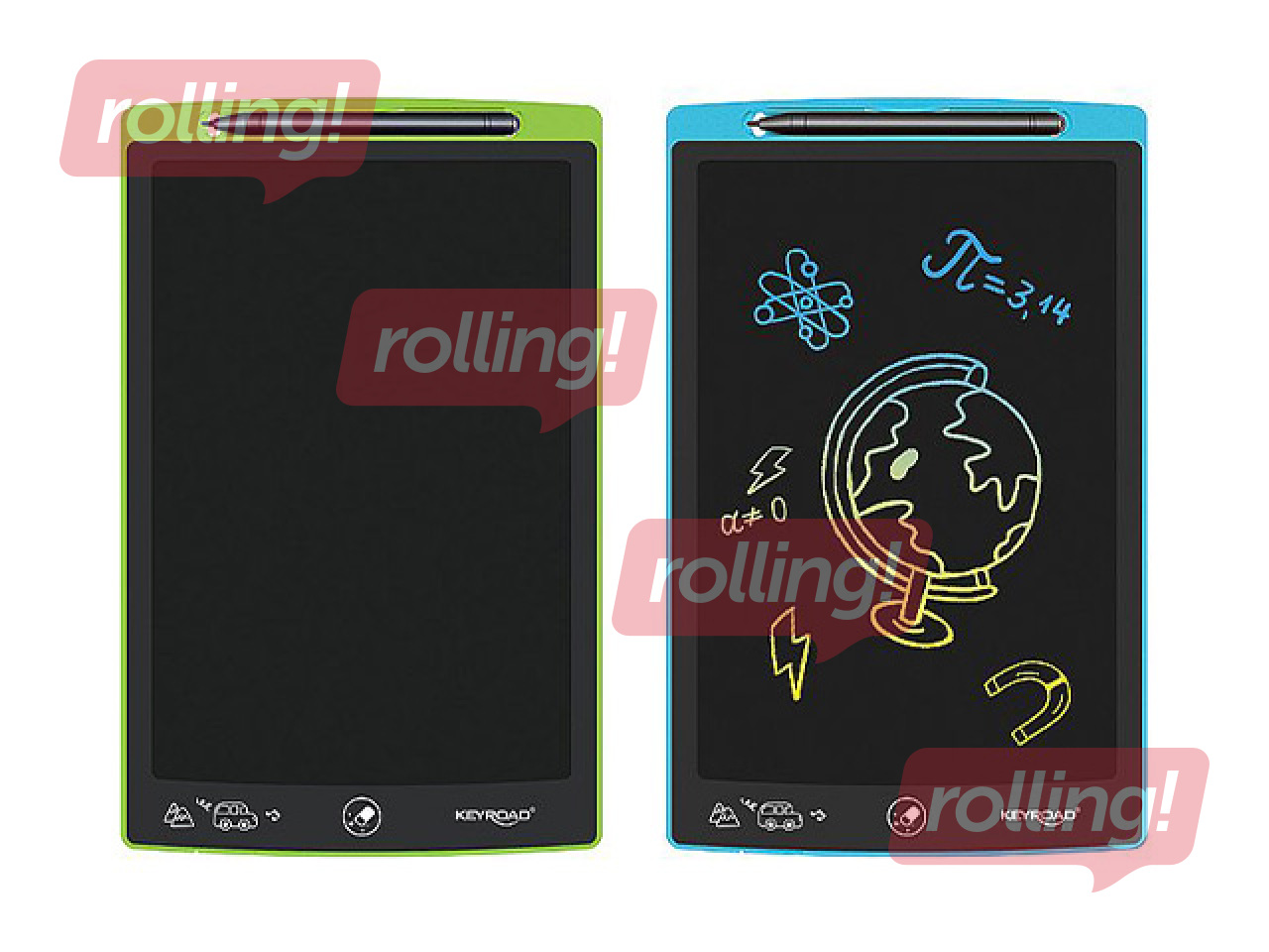 Tahvel - pliiatsitahvel Concorde, LCD, erinevad värvid, 12''