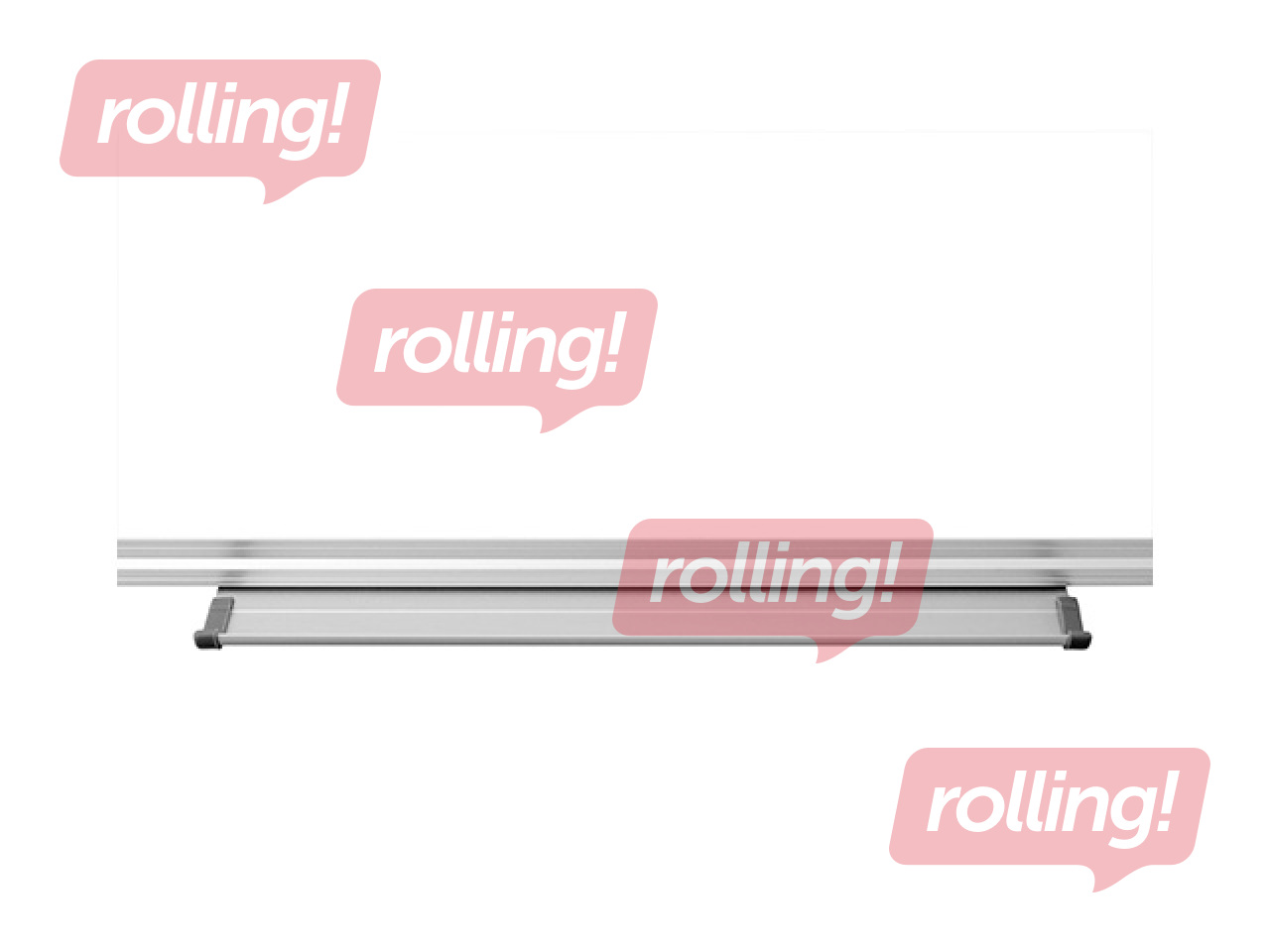 Whiteboard Classic in aluminium frame, lacquered, white, 30x40cm